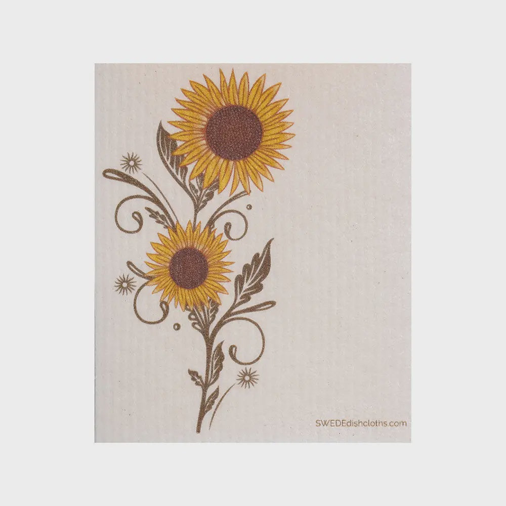 Sunshine Sunflower Swedish Cellulose Dishcloth