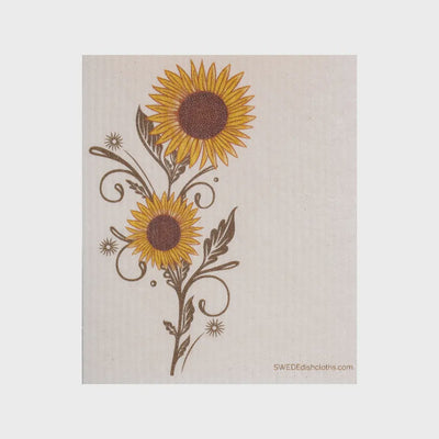 Sunshine Sunflower Swedish Cellulose Dishcloth