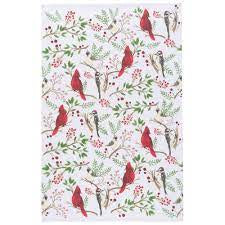 Winter Birds Towel