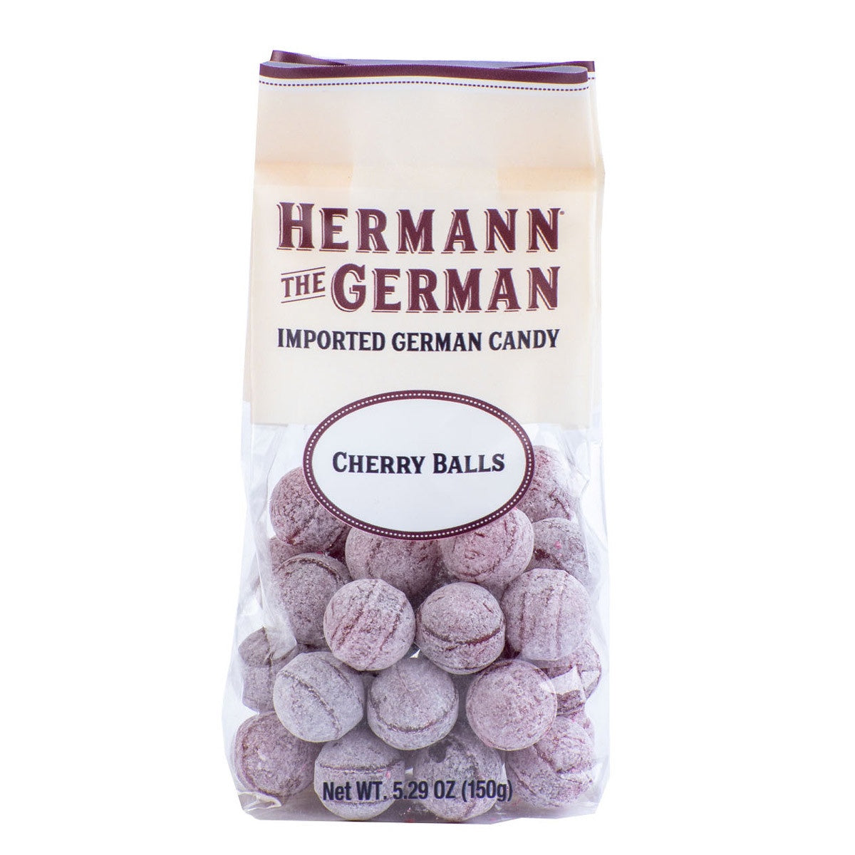 Hermann the German Cherry Balls Candy, 5.29oz