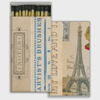 Eiffel Tower Match Box