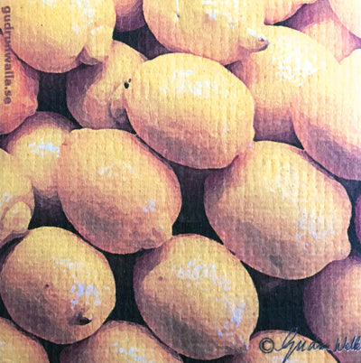 Photo of Lemons Swedish Cellulose Dishcloth