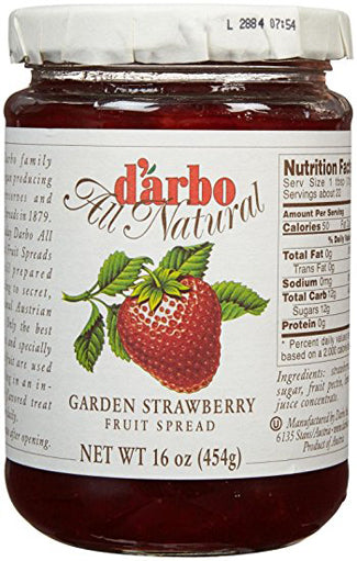 d'arbo Garden Strawberry Fruit Spread