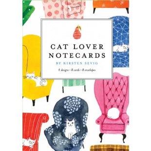Cat Lovers Notecards