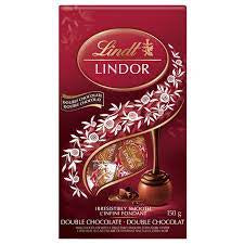 Lindt Lindor Truffles, Double Chocolate, 5.1 oz.
