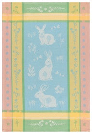 Easter Bunny Jacquard Dish Towel