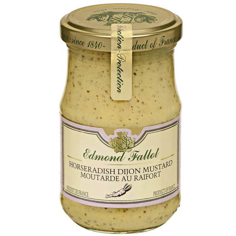 Edmond Fallot Horseradish Mustard, 7.4 oz.