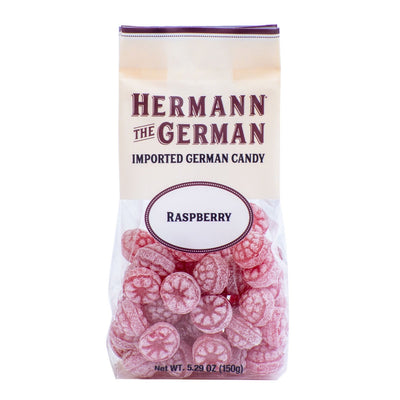 Hermann the German Raspberry Candy, 5.29 oz.