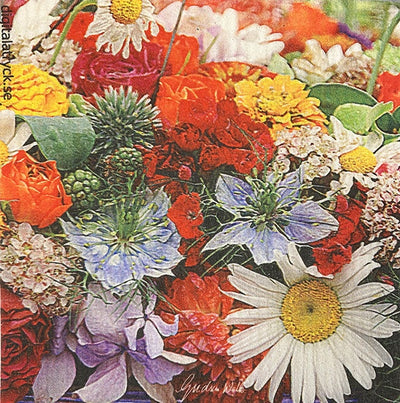 Flower Mix Swedish Cellulose Dishcloth