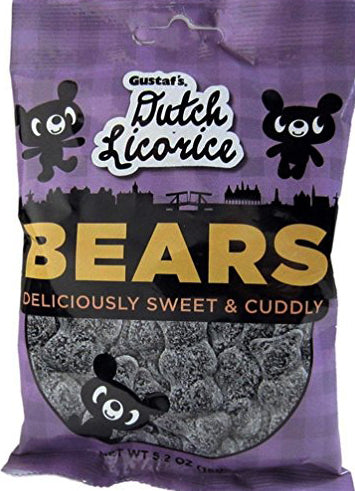 Gustaf's Sugared Bears Licorice