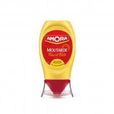 Amora Mustard in Squeeze Bottle, 265g