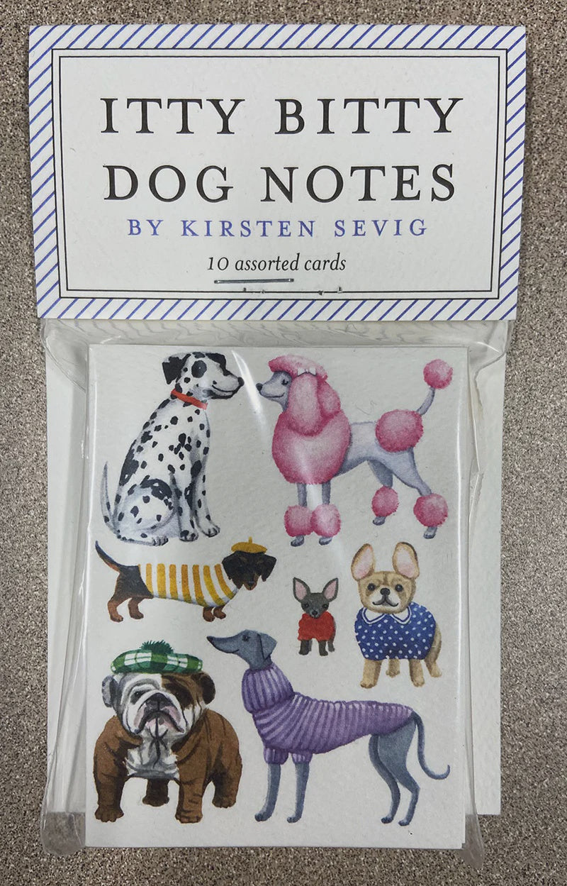Itty Bitty Dog Note (10 Gift Enclosure Cards)