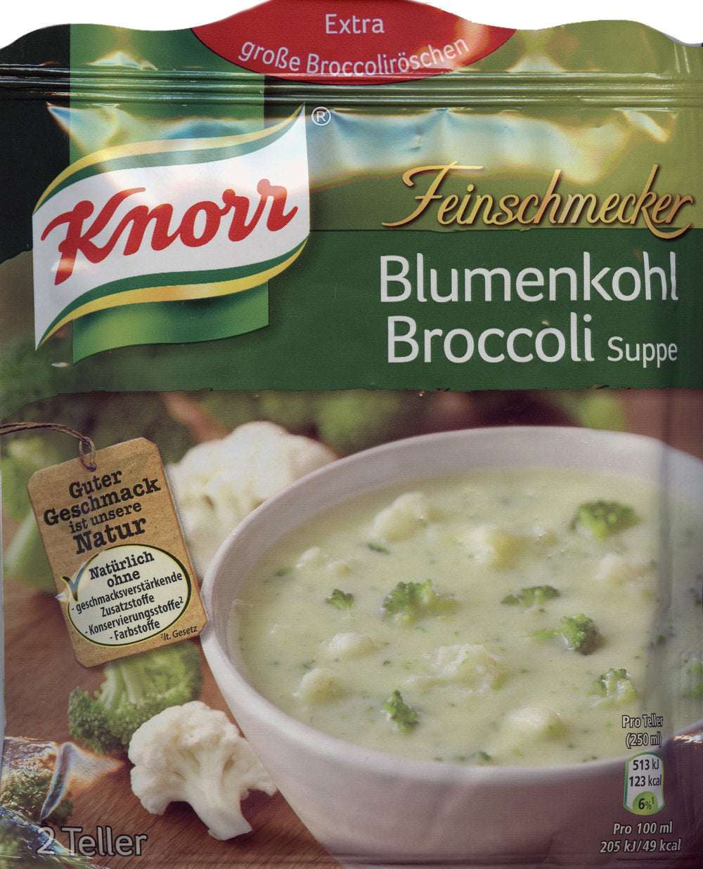 Knorr Cream of Cauliflower & Broccoli Soup Mix