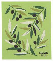Olives Swedish Cellulose Dishcloth