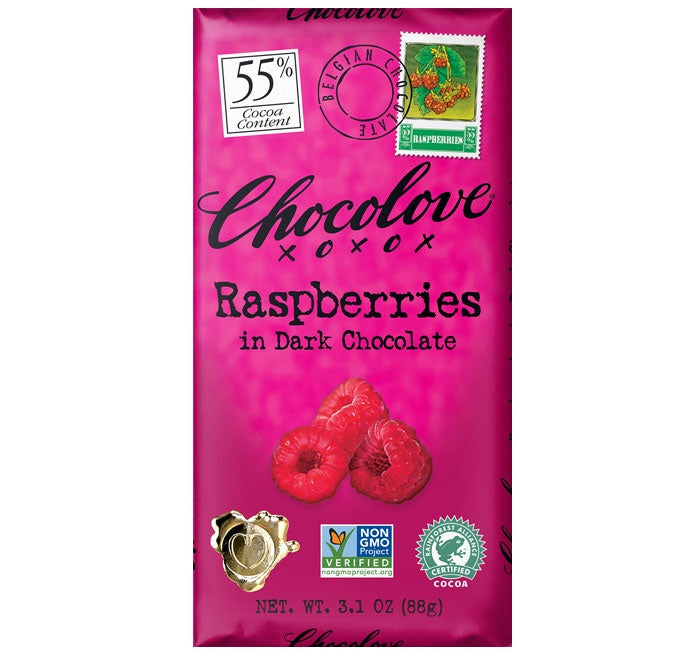 Chocolove Raspberries in Dark