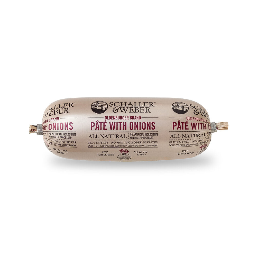 Schaller & Weber Pate with Onions 7oz