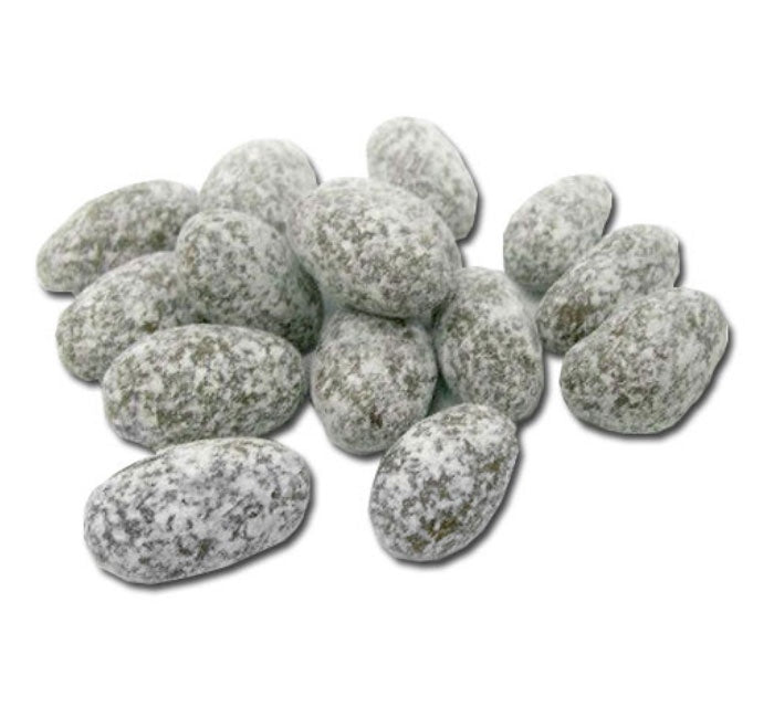Sconza Chocolate Toffee Almonds (Dusted), 1/4-lb. bag