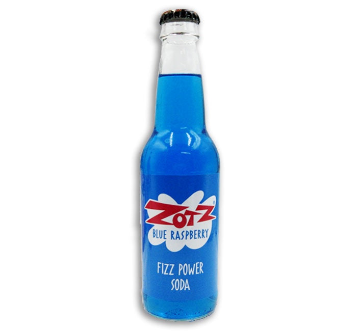Zotz Soda, Blue Raspberry